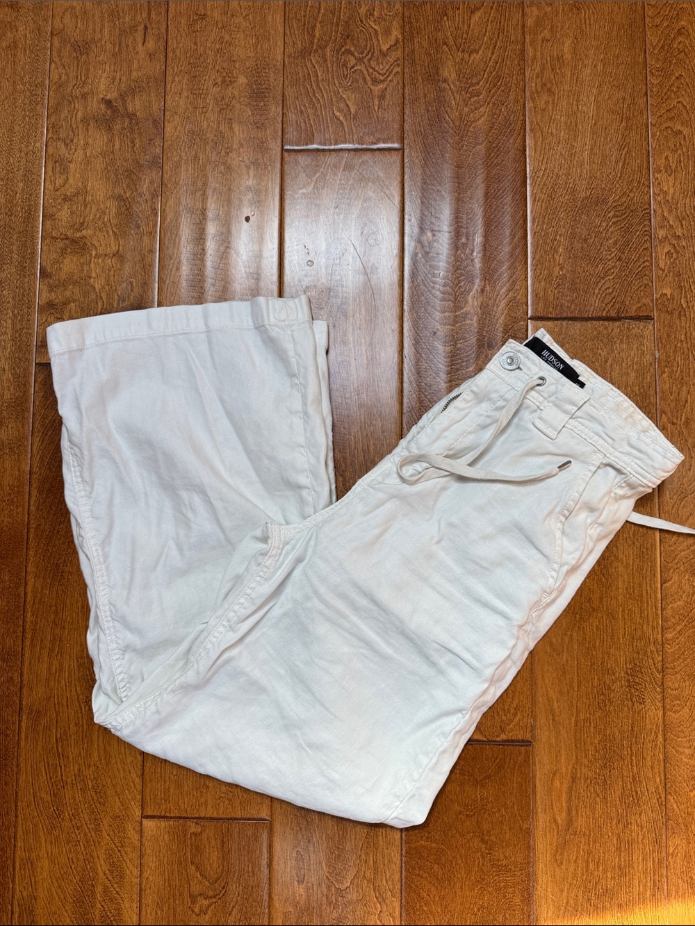 Hudson Jeans Womens Drawstring Pants sz 26